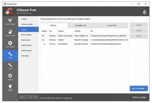 Illesztőprogramok frissítése a CCleaner programmal