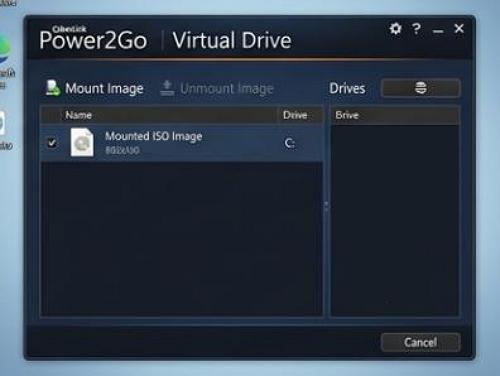 CyberLink Power2Go - Virtuális meghajtó