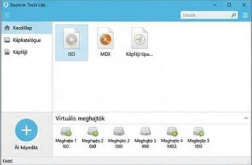 Daemon Tools Lite - Virtuális meghajtók