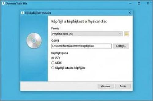 Daemon Tools Lite - képfájlok megnyitása
