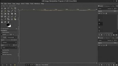  GIMP - restaurálás 