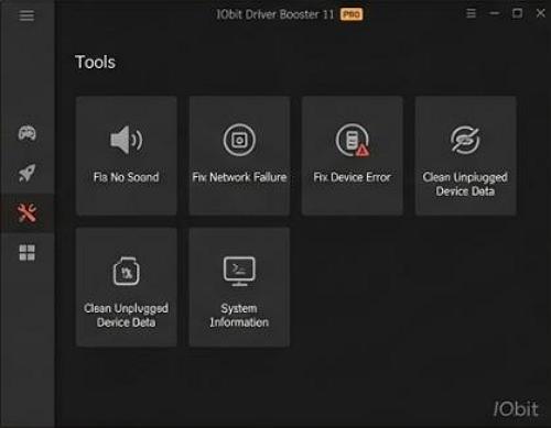 IObit Driver Booster PRO - eszközök