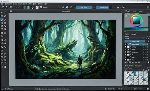 Krita - Képszerkesztő program