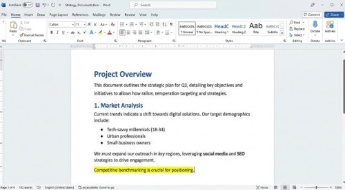 Microsoft Word - dokumentumok szerkesztése