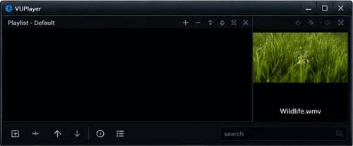 VUPlayer - lejátszási lista