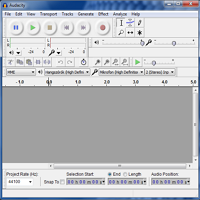 Audacity Portable 2.0.1 screenshot