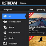 Ustream-Android alkalmazások