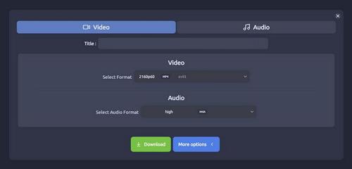ytDownloader - Jellemzők kijelölése